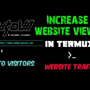 Increase website views with Termux | Auto Visitors | Website Traffic | Termax Hacks