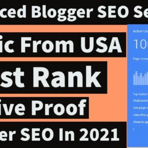 Advanced Blogger SEO Settings 2020   Get Free Unlimited Traffic from Google SEO Tips & Tricks 2021